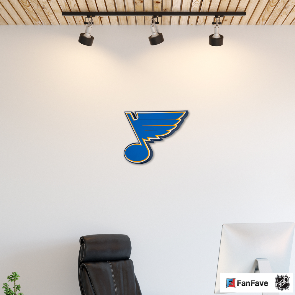 St. Louis Blues EVA Foam 3D Wall Sign - Image 2