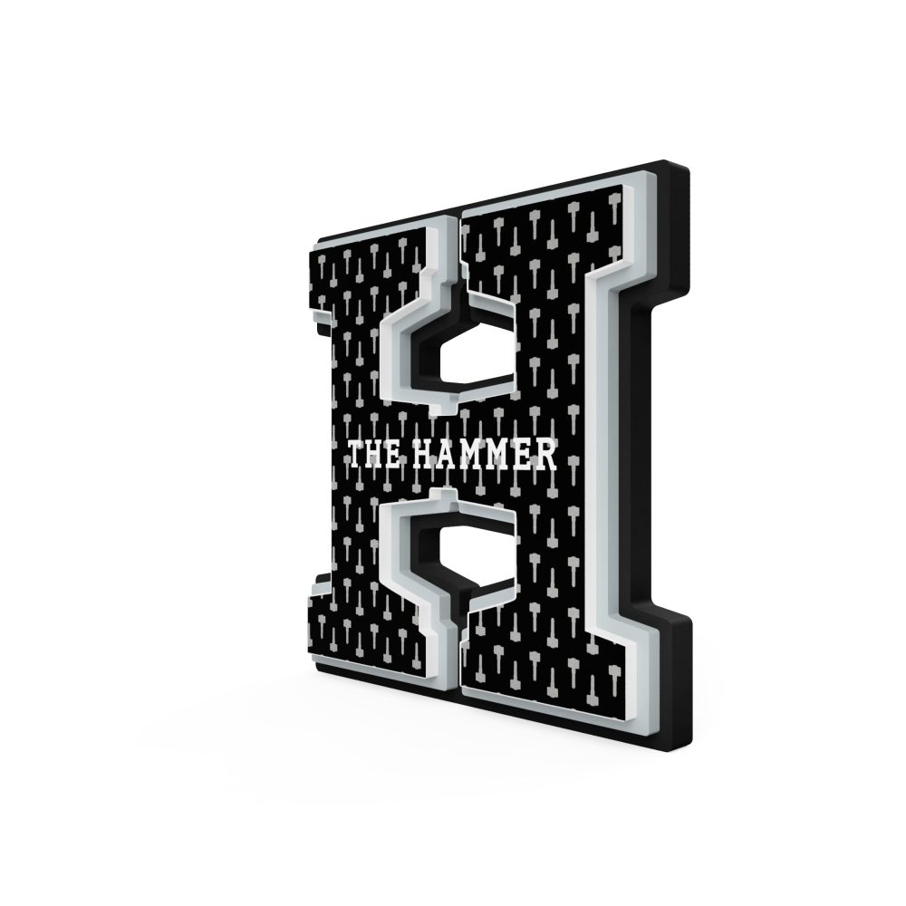 Hamilton Tiger-Cats (Black-Out) Hammer FanChain - Image 3