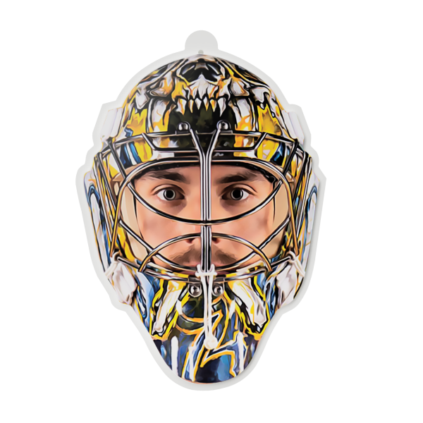 Juuse Saros (Nashville Predators) Face Chain | FanFave