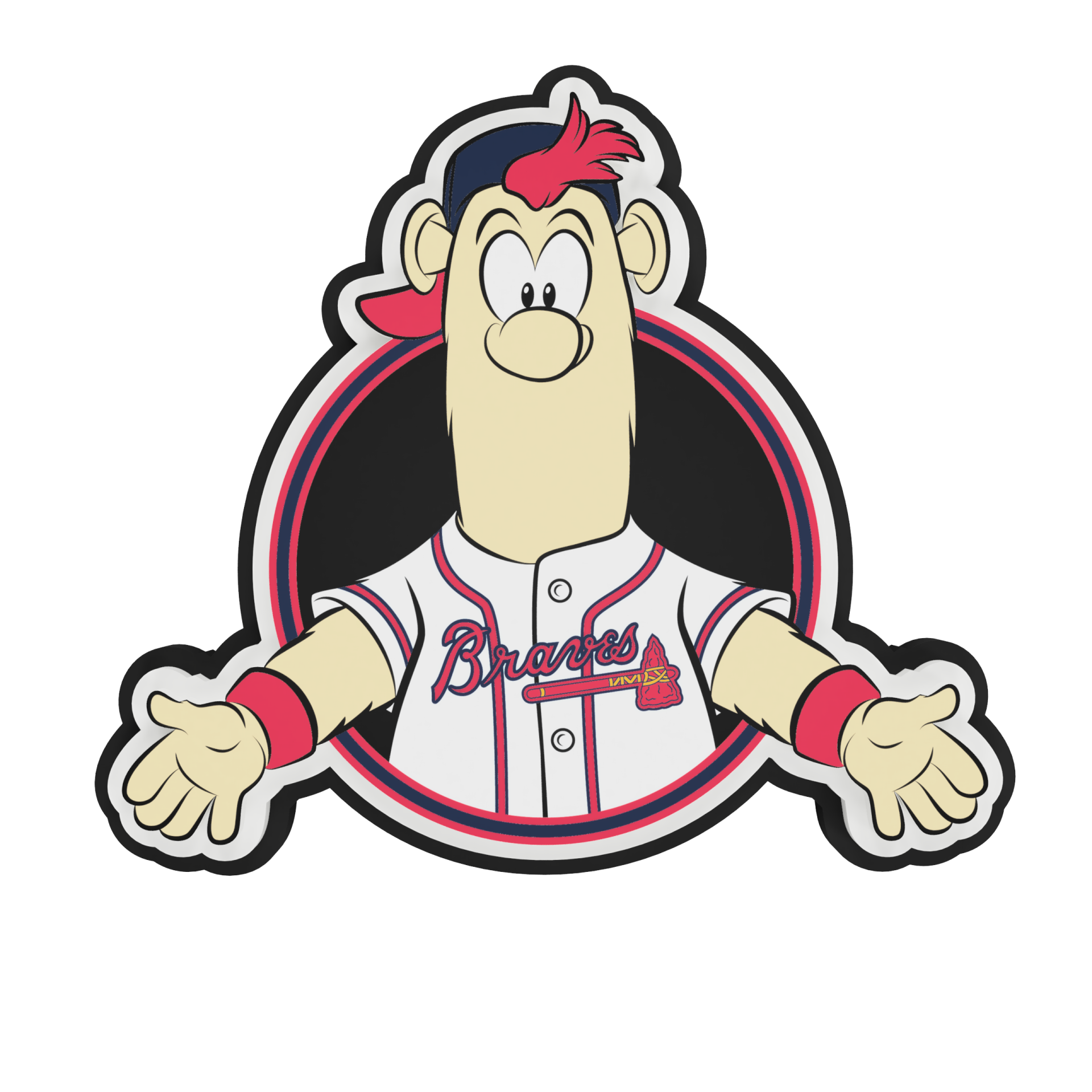 Atlanta Braves (Blooper) FanChain - Image 3