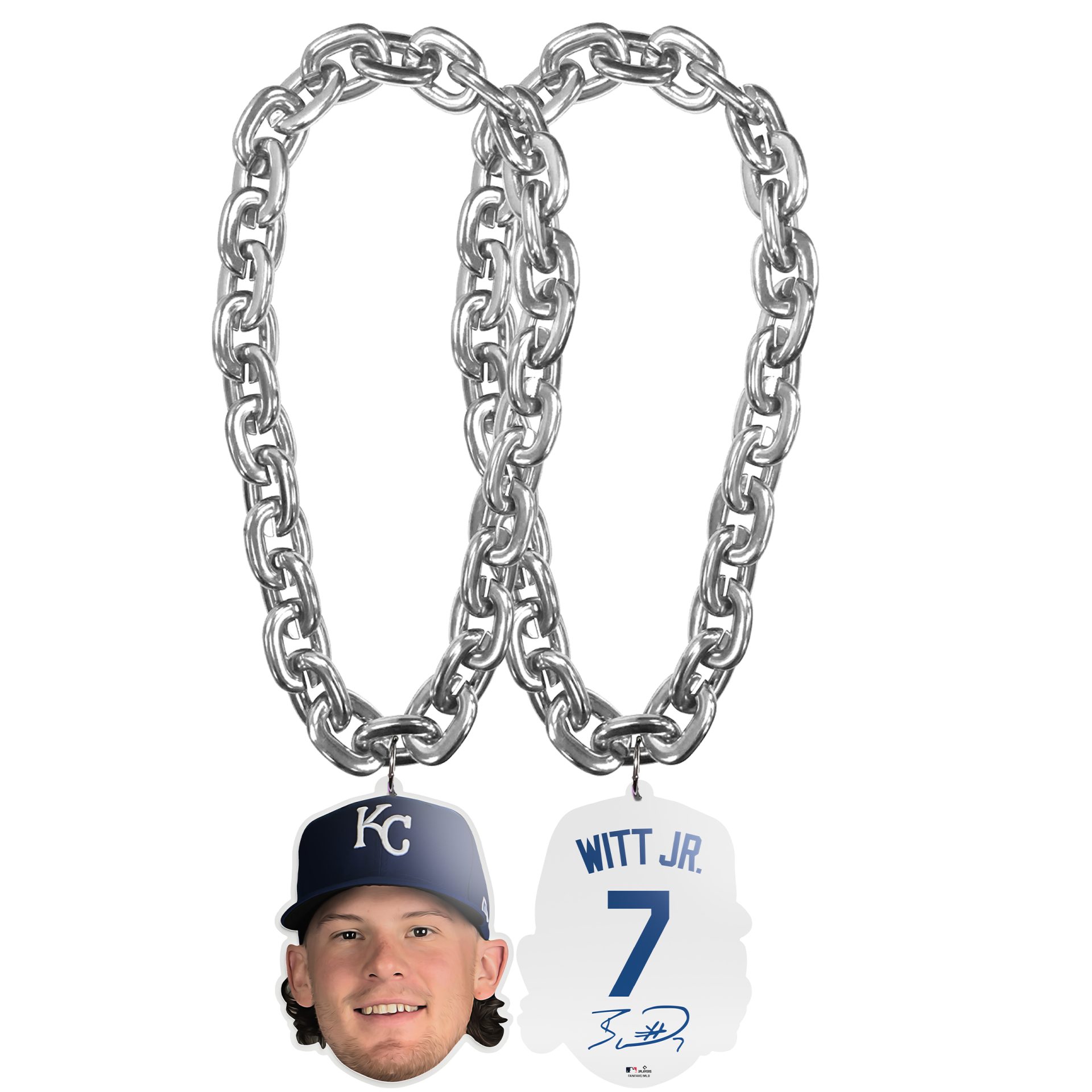 KC Royals (Bobby Witt Jr. #7) Face FanChain
